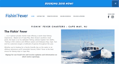 Desktop Screenshot of fishinfeversportfishing.com